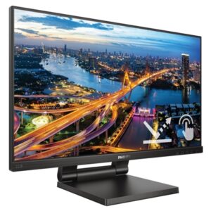 Monitor Multi Touch Monitor Smooth-touch Philips Lcd Led 21.5" 222b1tc/00 4mssoftblue Mm Fhd 1000:1 Black Vga Hdmi Dp 2xusb3 Vesafino:10/01