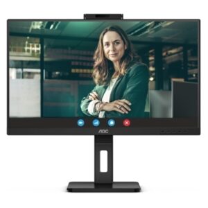 Monitor Monitor Aoc Lcd Ips Led 27" Wide Frameless Q27p3qw 4ms Mm Qhd 1000:1 Black 2xhdmi Dp Hub Usb Vesafino:10/01