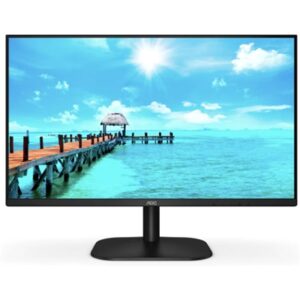 Monitor Monitor Aoc Lcd Va Led 23.8" Wide Frameless 24b2xhm2 4ms Fhd 3000:1 Black Vga Hdmi Vesa Fino:10/01