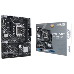 Main Board Mb Asus Prime H610m-e D4-csm H610 Lga1700 2xddr4dc-3200 D-sub Hdmi Dp 1xpcie4.0x16 4xsata3 M2 Gblan Usb3.2 Matx 90mb1 Fino:31/12