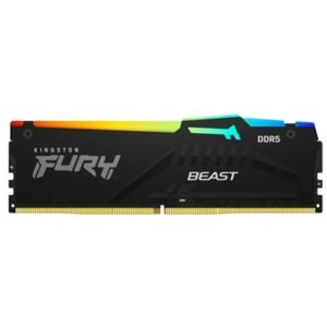 Memorie Ddr5 16gb 5600mhz Rgb Kf556c40bba-16 Kingston Fury Beast Black Cl40