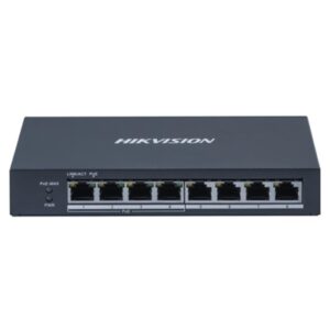 Networking Switch 8p Lan Gigabit Hikvision Ds-3e0508p-o4p Poe + 4p Rj45 - Case Metallico Fino:10/01