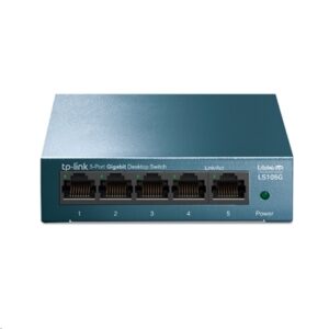 Networking Switch 5p Lan Gigabit Tp-link Ls105g Steel Case - Garanzia 3 Anni Fino:31/12