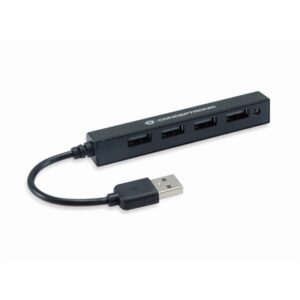 Networking Hub Usb2.0 4p Conceptronic Hubbies05b Lunghezza Cavo 9cm