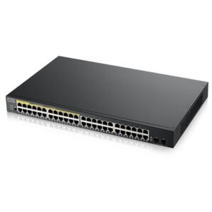 Networking Switch Zyxel Gs190048hpv2-eu0101f 48p Giga -24p Poe Erog.fino 170w + 2p Sfp Gigabit