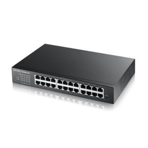 Networking Switch 24p Lan Gigabit Zyxel Gs1900-24e-eu0103f V3 Switch Web Managed 24p Giga Senza Ventole- Ipv6 Vlan