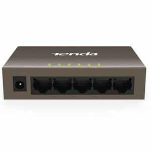 Networking Switch 5p Lan 10/100m Tenda Tef1005ddesktop - Metallo- Garanzia 3 Anni