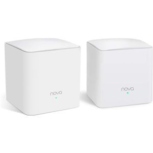 Networking Wireless Wireless Router Ac1200 Home Mesh Tenda Nova Mw5g-2 Dualband -2p Ethernet - Bianco Fino:31/12