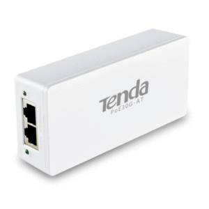 Networking Adattatore Poe Injector Tenda Poe30g-at Ieee 802.3at - 2p Giga Rj45 - 100m Poe Extension- Alim.30w - Garanzia 3 Anni