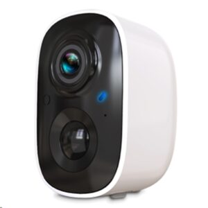 Videosorveglianza Ip Videocamera Wi-fi A Batteria Atlantis A16-vl65 Fullhd 1920x1080p 15fps H264/265 Con 2 Batt.litio 18650 Ricaric.-sens.pir