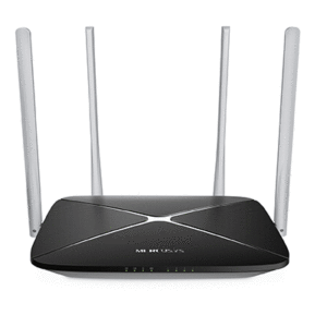 Networking Wireless Wireless Ac1200 Router Mercusys Ac12 -1200mbps 2.4/5ghz- 2t2r 802.11b/g/n/ac -1p 10/100 Wan-4p 10/100 Lan - 4 Ant.fisse