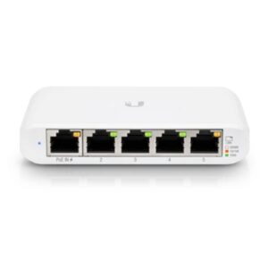 Networking Switch 5p Lan Gigabit Ubiquiti Usw-flex-mini Unifi Compact Smart Managed