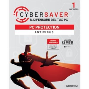 Software Cybersaver Box - Pc Protection - Antivirus 1pc (cspp12av1b) Fino:31/12