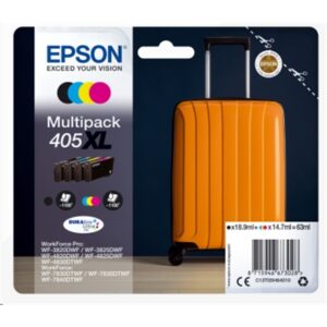 Materiali Di Consumo Multipack Epson 405xl "trolley" C13t05h64020 4 Colori X Wf-3820dwf Wf-4820dwf/wf-4830dwf Wf-7830dtwf/wf-7840dtwf