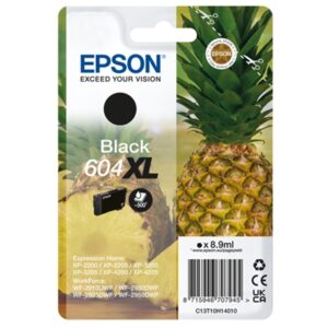 Materiali Di Consumo Cartuccia Epson 604xl "ananas" C13t10h14010 Nero X Xp-2200/xp-3200/xp-4200 - Wf-2910dwf/wf-2930dwf/wf-2950dwf