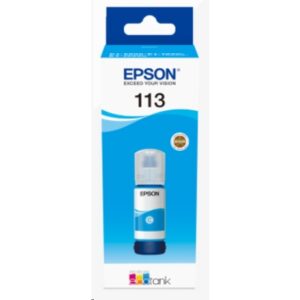 Materiali Di Consumo Flacone Epson 113 C13t06b240 Ciano 70ml 6.000pg Per Ecotank Et-16600 Et-16650 Et-5800 Et-5850 Et-5880