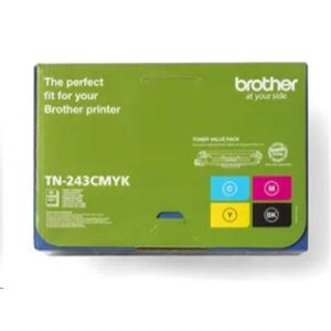 Materiali Di Consumo Multipack Brother Toner Tn243cmyk X Hl-l3210cw/hl-l3230cdw/hl-l3270cdw/dcp-l3550cdw Mfc-l3730cdn/mfc-l3750cdw/mfc-l3770cdw