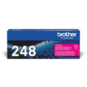 Materiali Di Consumo Toner Brother Tn248m Magenta 1.000pg X Hl-l3220cw/l3240cdw Dcp-l3560cdw Mfc-l3740cdwe/l3760cdw Hl-l8230/8240cdw Mfc-l8340/l8390