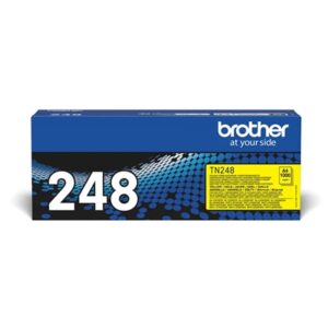 Materiali Di Consumo Toner Brother Tn248y Giallo 1.000pg X Hl-l3220cw/l3240cdw Dcp-l3560cdw Mfc-l3740cdwe/l3760cdw Hl-l8230/8240cdw Mfc-l8340/l8390