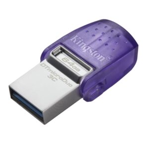 Memorie Flash Flash Drive "microduo" Usb3.1+usb-c64gb Kingston Dtduo3cg3/64gb Read: 200mb/s