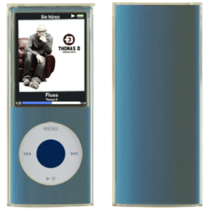 Borse E Custodie Custodia Silicone Per Mp3 Ipod Nano A/mpc-n4sw Quarta Generazione Bianca Trasparente