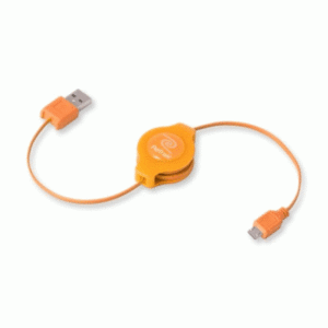 Cavi Cavo Usb 2.0 A Micro 5-pin Retrattile Arancio Retrak Eucablemicor 816983011168