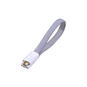 Smartphone Cavo Usb-micro Usb Per Smartphone E Tablet Atlantis P019-umc-gy-0.2- Colore Grigio 0.2mt- Contatti Magnetici-ean: 8026974016825