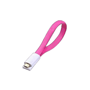 Smartphone Cavo Usb-micro Usb Per Smartphone E Tablet Atlantis P019-umc-pk-0.2- Colore Rosa - Ean:8026974016801