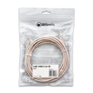 Cavi Cavo Rete Cat.5e-utp (cavo Patch) Atlantis P019-lan_5e-u-3 - 3mt