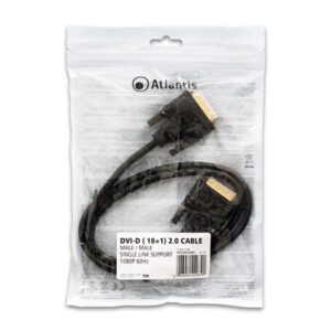 Cavi Cavo Dvi-d (18+1) 2.0 Mm 1mt Atlantis P019-dvi-d-mm-1 Fino:31/12