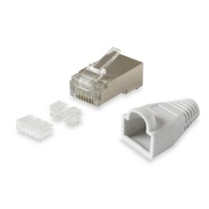 Cavi Connettore Rj45 Cat.6 Equip 121181 Set Di 100 Pezzi - Color Oro - Ean:4015867207475