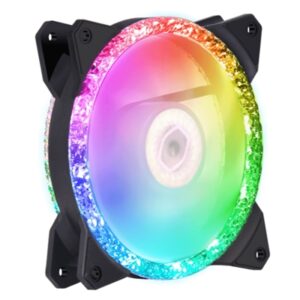 Cabinet Ventola X Cabinet Cooler Master Masterfan Mf120 Prismatic Argb Black 120x120x25 Fino:31/12