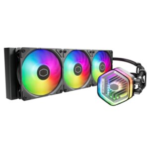 Accessori Per Cpu Diss A Liquido Cooler Master Mlx-d36m-a25pz-r1 Masterliquid 360 Atmos Argb Lga1700-1200-1151-1150-1155 Am5-am4 394×119×27.2mm