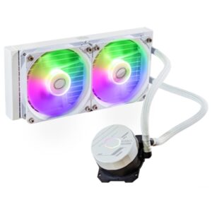 Accessori Per Cpu Diss A Liquido Cooler Master Mlw-d24m-a18pz-rw Masterliquid 240l Core Argb White Lga1700-1200-1151-1155 Am5-am4-am3/+-am2/+