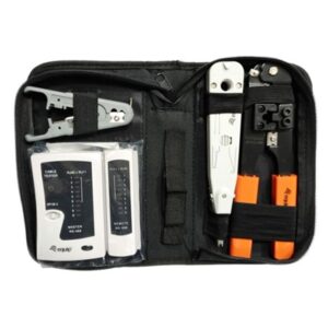 Cavi Network Tool Case Equip 129503comp.da 1x Punch Down Tool-1x Lan Tester-1x Cable Stripper-1x Rj45 Crimping Tool Ean:4015867157473