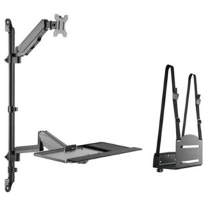 Monitor Supporto X Lcd/tv E Workstation A Muro 17"/32" Equip 650170 Supp.fino A 8kg (schermo) - Vesa: 100x100 -ean: 401586723 Fino:07/01