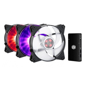 Cabinet Kit Ventola X Cabinet Cooler Master Mfy-p2dc-153pc-r1 Masterfan Pro 120 Airpressure Rgb Pack- 3 120x120x25 Ctrl Rgb 6