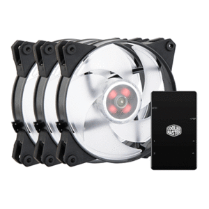 Cabinet Kit Ventola X Cabinet Cooler Master Mfy-p4dc-153pc-r1 Masterfan Pro 140 Air Pressure Rgb Pack - 3x140x140x25+ctrl Rgb 65