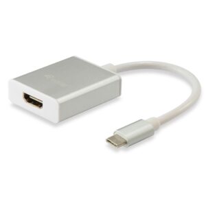 Cavi Adattatore Usb Equip 133452 Bianco Da Type-c Marchio A Hdmi Femmina - 15cm - Ean: 4015867199664