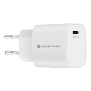 Smartphone Caricatore Usb-c Pd Conceptronic Althea14w A 1 Porta Da 20w - Bianco