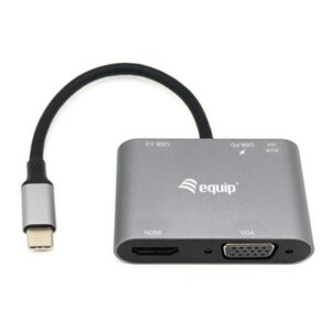 Cavi Adattatore Multifunzionale Equip 133483 Usb-c 5 In 1- Ean: 4015867227589