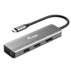 Cavi Adattatore Equip 133485 Da Usb-c A Hdmi/displayport/vga/usb - Ean: 4015867227640