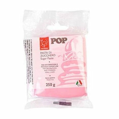 Pasta Di Zucchero Pop 250gr Rosa Confett