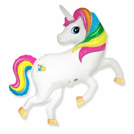 Palloncino Mylar Sagoma Unicorno 105cm