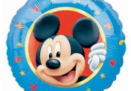 Palloncino Metal. Disney Cm.45 Mickey