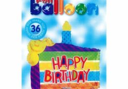 Palloncino Mylar Sagoma Happy Birthday