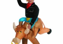 Costume Adulto Bull Rider Gonfiabile