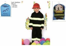 Vestito Pompiere 1-2 3-4 9-12