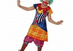 Costume Clown Bambina Tg. 3-4 Anni