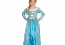 Costume Principessa Del Ghiaccio 5-6 Ann